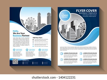 Business abstract vector template. Brochure design, cover modern layout, annual report, poster, flyer in A4 with colorful triangles, geometric shapes for tech, science, market with light background