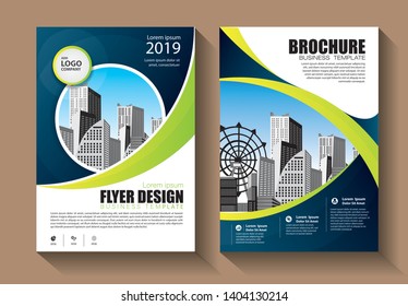 Business abstract vector template. Brochure design, cover modern layout, annual report, poster, flyer in A4 with colorful triangles, geometric shapes for tech, science, market with light background
