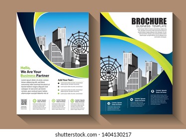 Business abstract vector template. Brochure design, cover modern layout, annual report, poster, flyer in A4 with colorful triangles, geometric shapes for tech, science, market with light background
