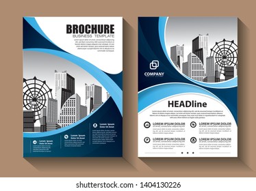 Business abstract vector template. Brochure design, cover modern layout, annual report, poster, flyer in A4 with colorful triangles, geometric shapes for tech, science, market with light background

