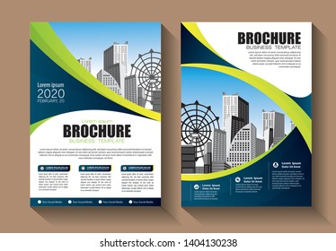 Business abstract vector template. Brochure design, cover modern layout, annual report, poster, flyer in A4 with colorful triangles, geometric shapes for tech, science, market with light background
