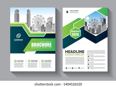 Business abstract vector template. Brochure design, cover modern layout, annual report, poster, flyer in A4 with colorful triangles, geometric shapes for tech, science, market with light background