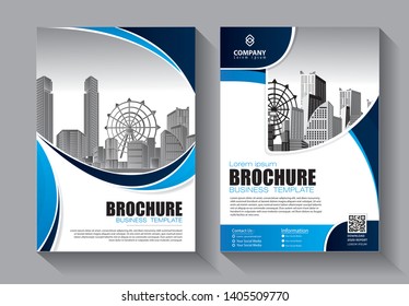 Business abstract vector template. Brochure design, cover modern layout, annual report, poster, flyer in A4 with colorful triangles, geometric shapes for tech, science, market with light background