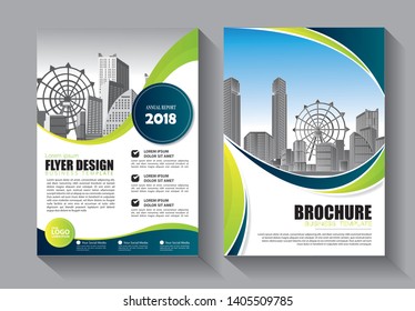 Business abstract vector template. Brochure design, cover modern layout, annual report, poster, flyer in A4 with colorful triangles, geometric shapes for tech, science, market with light background