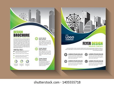 Business abstract vector template. Brochure design, cover modern layout, annual report, poster, flyer in A4 with colorful triangles, geometric shapes for tech, science, market with light background