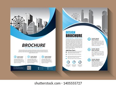 Business abstract vector template. Brochure design, cover modern layout, annual report, poster, flyer in A4 with colorful triangles, geometric shapes for tech, science, market with light background