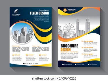 Business abstract vector template. Brochure design, cover modern layout, annual report, poster, flyer in A4 with colorful triangles, geometric shapes for tech, science, market with light background
