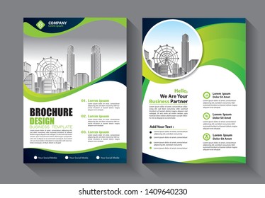 Business abstract vector template. Brochure design, cover modern layout, annual report, poster, flyer in A4 with colorful triangles, geometric shapes for tech, science, market with light background