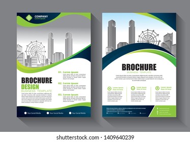 Business abstract vector template. Brochure design, cover modern layout, annual report, poster, flyer in A4 with colorful triangles, geometric shapes for tech, science, market with light background