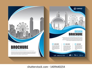Business abstract vector template. Brochure design, cover modern layout, annual report, poster, flyer in A4 with colorful triangles, geometric shapes for tech, science, market with light background