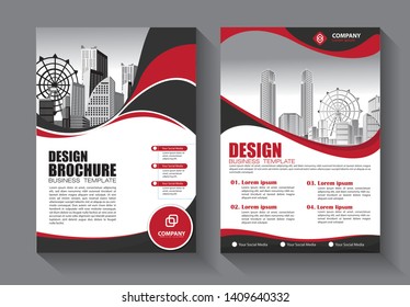 Business abstract vector template. Brochure design, cover modern layout, annual report, poster, flyer in A4 with colorful triangles, geometric shapes for tech, science, market with light background