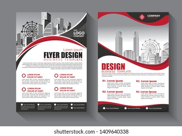 Business abstract vector template. Brochure design, cover modern layout, annual report, poster, flyer in A4 with colorful triangles, geometric shapes for tech, science, market with light background