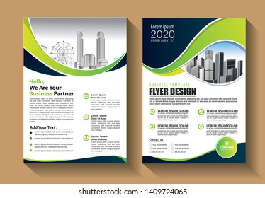 Business abstract vector template. Brochure design, cover modern layout, annual report, poster, flyer in A4 with colorful triangles, geometric shapes for tech, science, market with light background