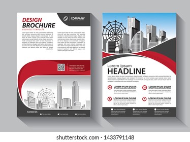 Business abstract vector template. Brochure design, cover modern layout, annual report, poster, flyer in A4 with colorful triangles, geometric shapes for tech, science, market with light background