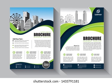 Business abstract vector template. Brochure design, cover modern layout, annual report, poster, flyer in A4 with colorful triangles, geometric shapes for tech, science, market with light background