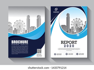 Business abstract vector template. Brochure design, cover modern layout, annual report, poster, flyer in A4 with colorful triangles, geometric shapes for tech, science, market with light background