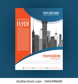 Business abstract vector template. Brochure design, cover modern layout, annual report, poster, flyer in A4 size