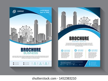 Business abstract vector template. Brochure design, cover modern layout, annual report, poster, flyer in A4 with colorful triangles, geometric shapes for tech, science, market with light background