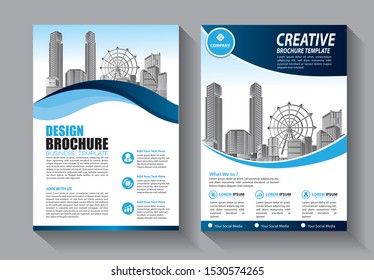 Business abstract vector template. Brochure design, cover modern layout, annual report, poster, flyer in A4 with colorful triangles, geometric shapes for tech, science, market with light background