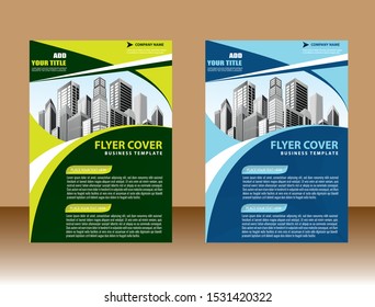 Business abstract vector template Brochure design cover modern layout annual report poster flyer in A4 with colorful triangles geometric shapes for tech science market with light background