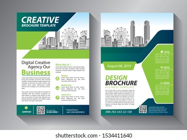 
Business abstract vector template. Brochure design, cover modern layout, annual report, poster, flyer in A4 with colorful triangles, geometric shapes for tech, science, market with light background