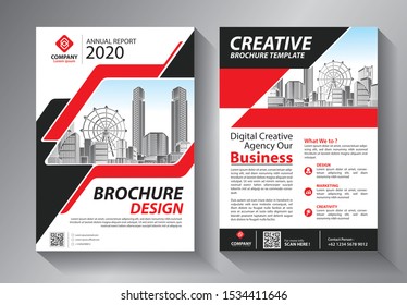 
Business abstract vector template. Brochure design, cover modern layout, annual report, poster, flyer in A4 with colorful triangles, geometric shapes for tech, science, market with light background