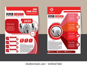 Business abstract vector template Brochure design cover modern layout annual report poster flyer in A4 with colorful triangles geometric shapes for tech science market with light background