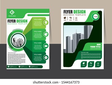 Business abstract vector template Brochure design cover modern layout annual report poster flyer in A4 with colorful triangles geometric shapes for tech science market with light background