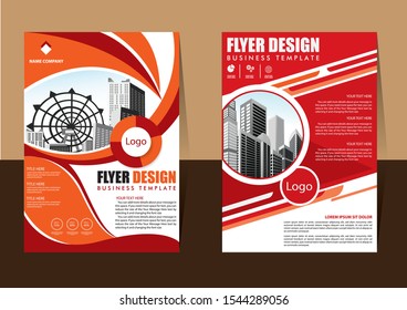 Business abstract vector template Brochure design cover modern layout annual report poster flyer in A4 with colorful triangles geometric shapes for tech science market with light background