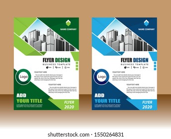 Business abstract vector template Brochure design cover modern layout annual report poster flyer in A4 with colorful triangles geometric shapes for tech science market with light background