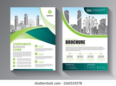 Abstrakte Vektorgrafik-Vorlage für Unternehmen. Broschüren-Design, modernes Layout, Geschäftsbericht, Poster, Flyer in A4 mit bunten Dreiecken, geometrische Formen für Technik, Wissenschaft, Markt mit hellem Hintergrund