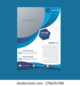 Business abstract vector template. Brochure design, cover modern layout, annual report, poster, flyer in A4