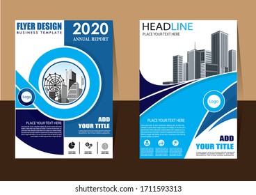 Business abstract vector template. Brochure design, cover modern layout, annual report, poster, flyer in A4 with colorful triangles, geometric shapes for tech, science, market with light background