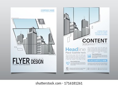 Business abstract vector template. Brochure design, cover modern layout, poster.