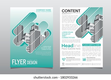 Abstrakte Vektorgrafik-Vorlage für Unternehmen. Broschüren Design, Decken moderne Layout, Poster.