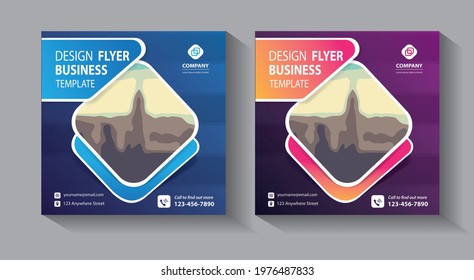 Business abstract vector template. Brochure design, cover modern layout, annual report, poster, flyer in A4 with colorful triangles, geometric shapes for tech, science, market with light background