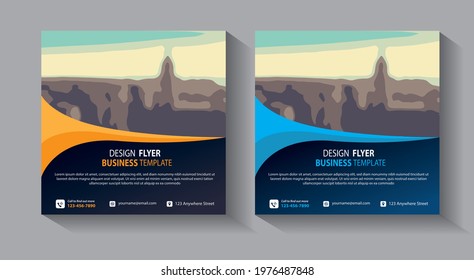 Business abstract vector template. Brochure design, cover modern layout, annual report, poster, flyer in A4 with colorful triangles, geometric shapes for tech, science, market with light background