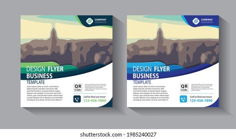 Business abstract vector template. Brochure design, cover modern layout, annual report, poster, flyer in A4 with colorful triangles, geometric shapes for tech, science, market with light background