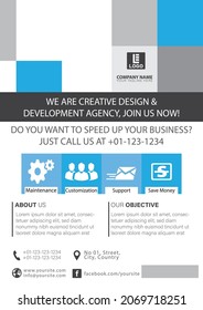 Business abstract vector template. Brochure design, cover modern layout, poster