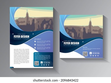Business abstract vector template. Brochure design, cover modern layout, annual report, poster, flyer in A4 with colorful triangles, geometric shapes for tech, science, market with light background - Powered by Shutterstock - Get 15% off with code: PIKWIZARD15