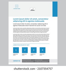 Business abstract vector template. Brochure design, cover modern layout, annual report, poster, flyer in US Letter Size, geometric shapes.