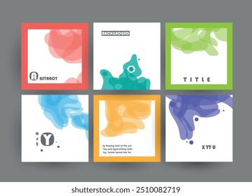Modelo de vetor abstrato de negócios. Projeto de folheto, capa layout moderno, relatório anual, cartaz, folheto em A4