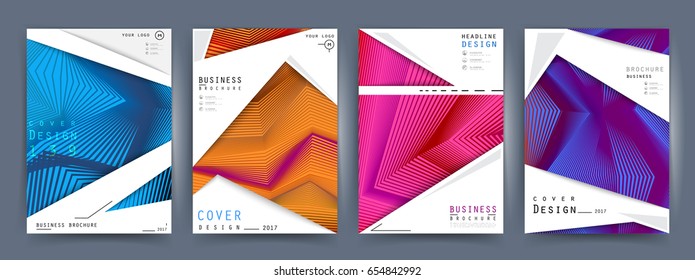 Annual Report 2018 Future Business Template Stock Vector (royalty Free 