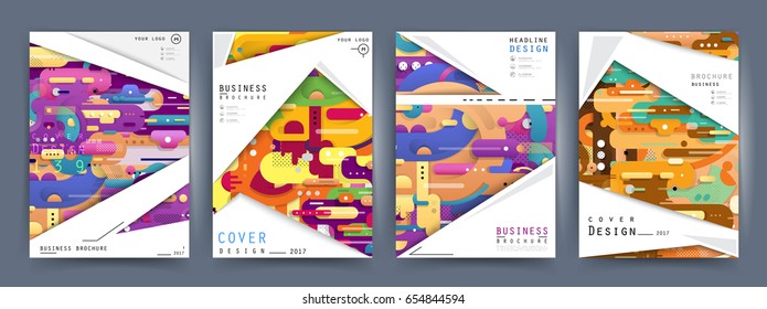 Business abstract vector template. Brochure design, cover modern layout, annual report, poster, flyer in A4