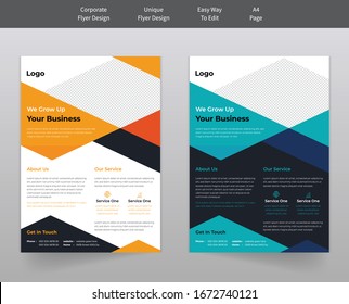 Business abstract vector template. cover modern layout,poster, flyer in A4 with colorful,market with light background