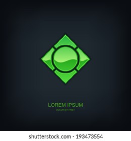 Business abstract vector template design emblem logo, Business technology universal idea, Vector illustration Eps 10