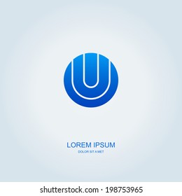 Business abstract vector template design emblem logo, Business technology universal idea, Vector illustration Eps 10