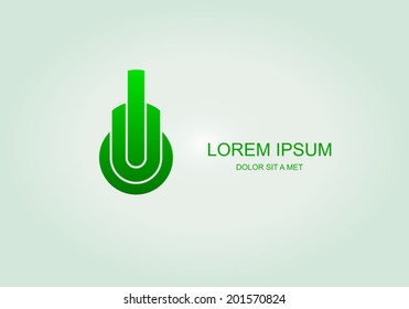 Business abstract vector template design emblem logo, Business technology universal idea, Vector illustration Eps 10
