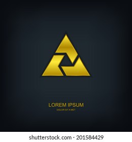 Business abstract vector template design emblem logo, Business technology universal idea, Vector illustration Eps 10