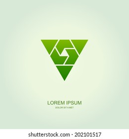 Business abstract vector template design emblem logo, Business technology universal idea, Vector illustration Eps 10